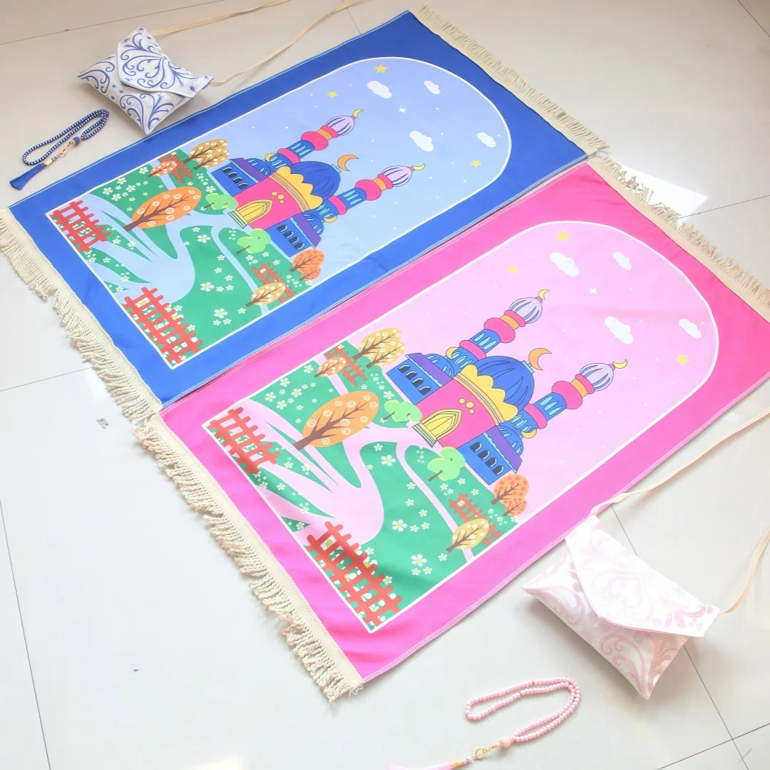 Kids Prayer Set with Bag & Beads
