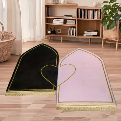 2-Piece Muslim Prayer Mat Set