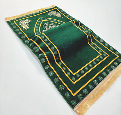 Luxury Velvet Comfort Prayer Mat ( Ortopedic )