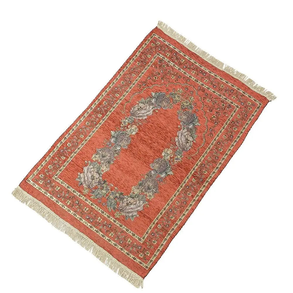 Premium Floral Muslim Prayer Rug