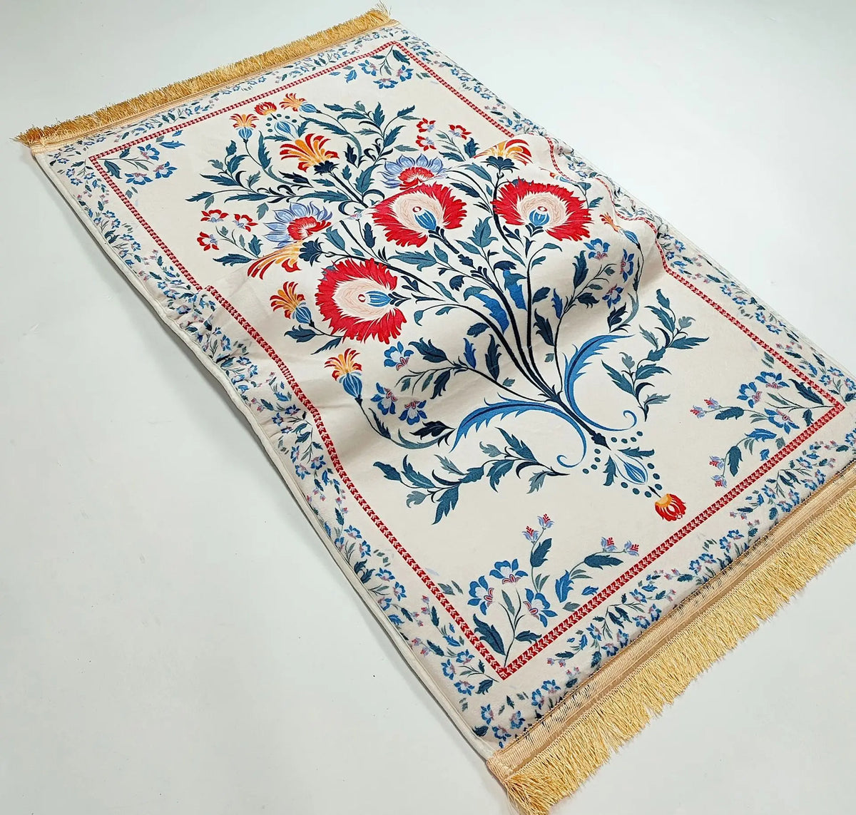 Luxury Velvet Comfort Prayer Mat ( Ortopedic )