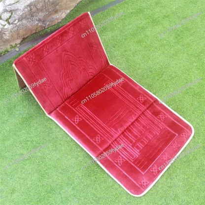 Foldable Prayer Mat with Backrest