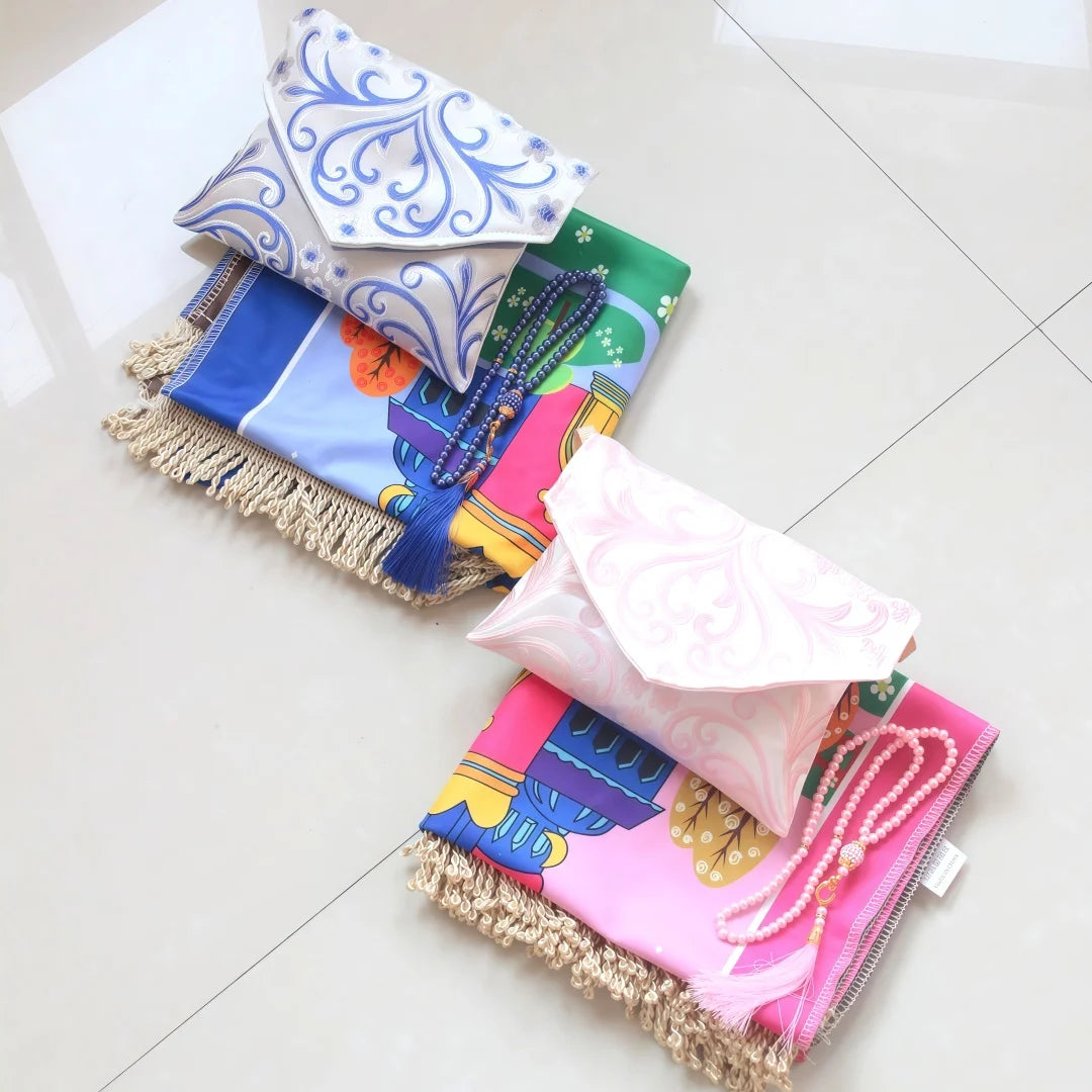 Kids Prayer Set with Bag & Beads