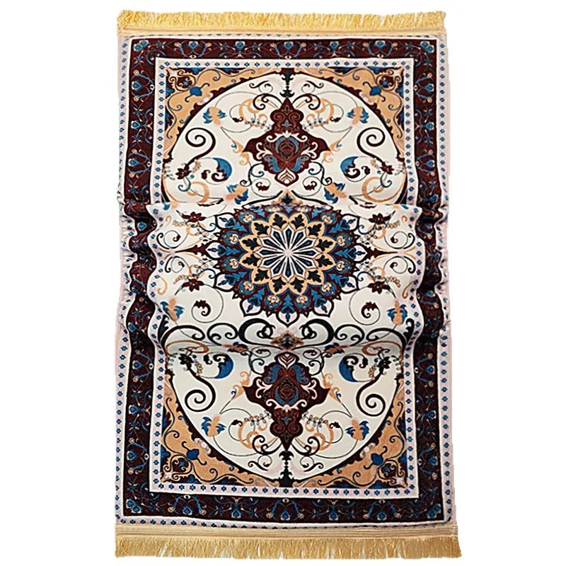 Luxury Velvet Comfort Prayer Mat ( Ortopedic )
