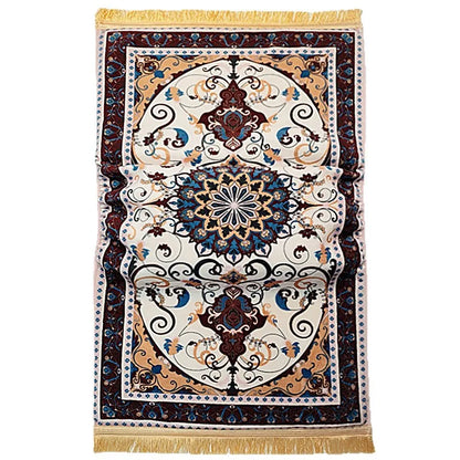 Luxury Velvet Comfort Prayer Mat ( Ortopedic )