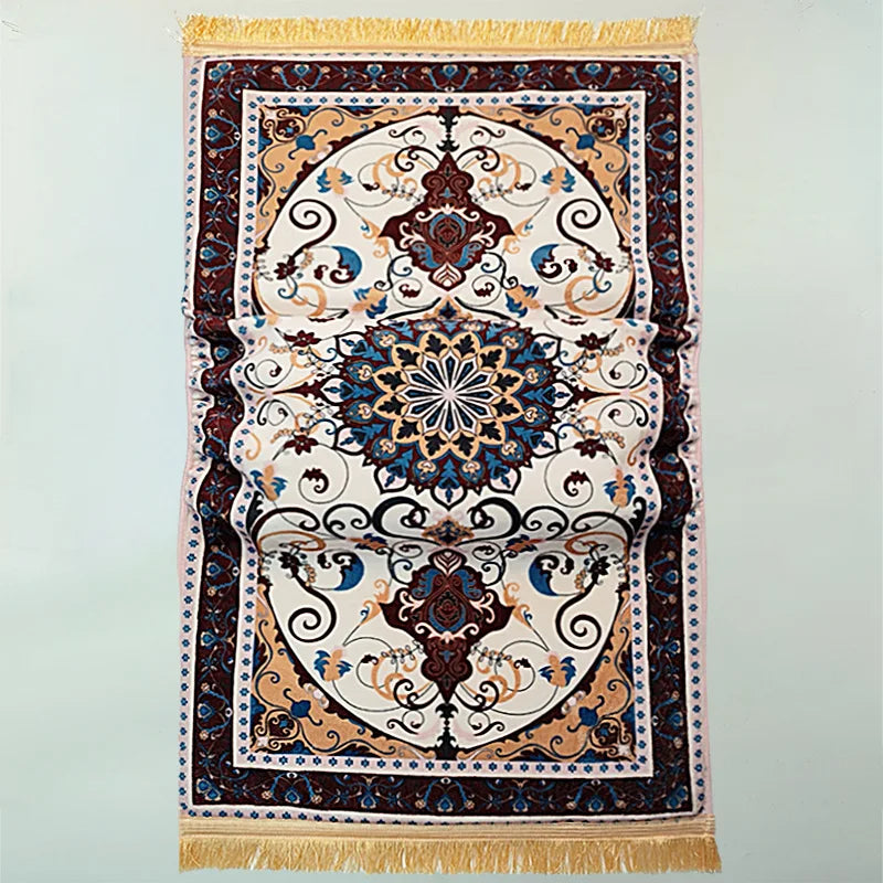 Luxury Velvet Comfort Prayer Mat ( Ortopedic )